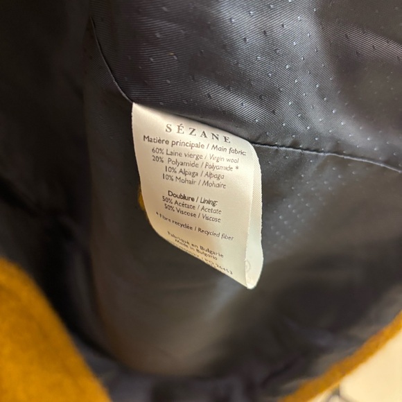 Sezane Carlo Jacket in Ochre - Picture 5 of 5